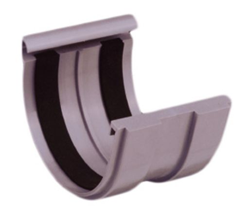 Imagen de Enlace canalon PVC DES.33 gris (207017)