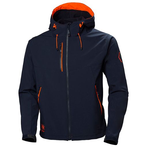 Imagen de Softshell impermeable Helly Hansen Chelsea Evo Azul T-XXL