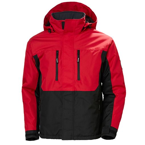 Imagen de Chaqueta de invierno Helly Hansen Berg Roja Negra T-L