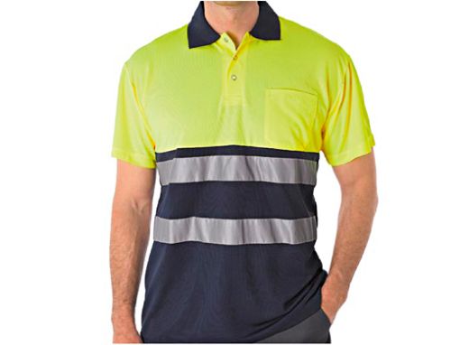 Imagen de Polo AV SUNNY m/c Am/Marino T-S