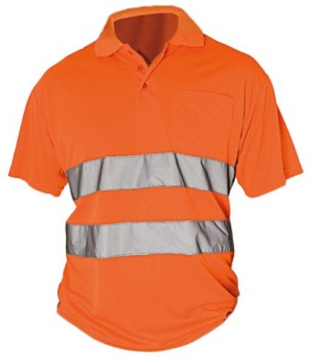 Imagen de Polo AV SPORT m/c Naranja T-S