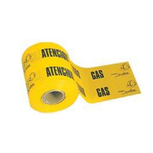 Imagen de Cinta canalizacion "Gas" 15 cm
