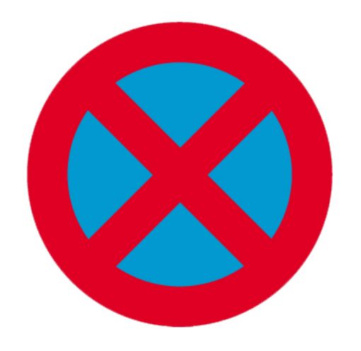 Imagen de Señal Prohibido parar (R-307)