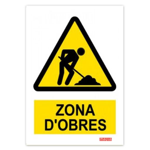 Imagen de Cartel "Perill obres"
