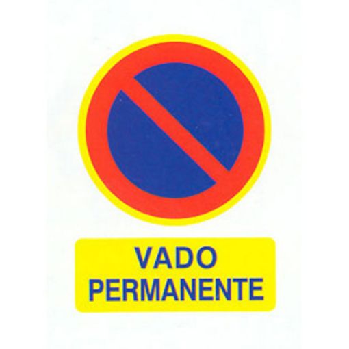 Imagen de Señal Vado permanente
