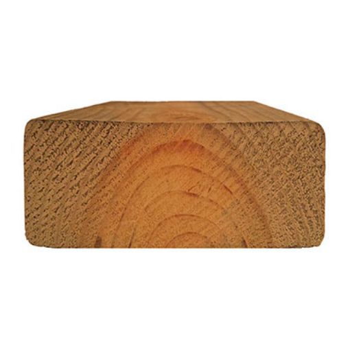 Imagen de Liston de pino termotratado 70x45 4 cantos romo