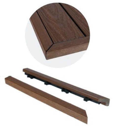 Imagen de Perfil loseta NEWTECHWOOD MSP-QD-OT-ZX Antique ang ext (2 u)