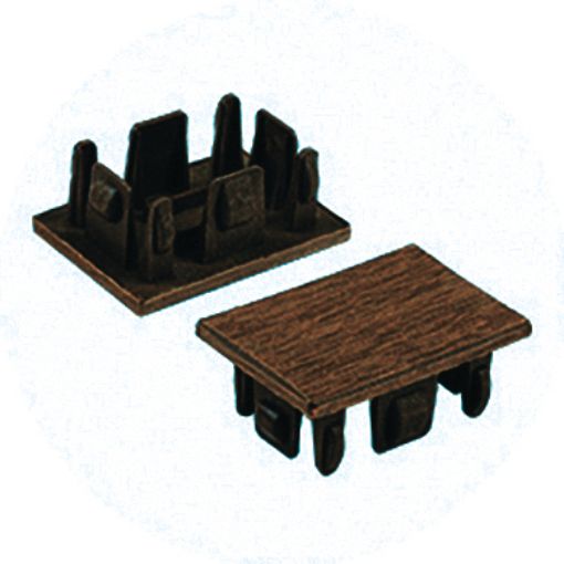 Imagen de Tapa para testa poste  NEWTECHWOOD UH-17 60x42 Ipe