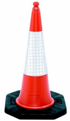 Imagen de Cono MAUSA 2 Piezas Reflectante 1 m