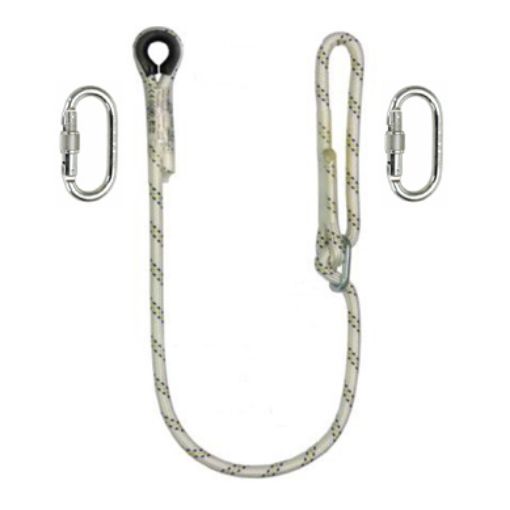 Imagen de Eslinga regulable amarre 2 m + 2 mosquetones EN 354 - EN 358