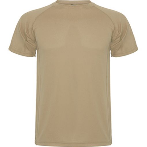 Imagen de Camiseta tecnica manga corta "Beige" T-M