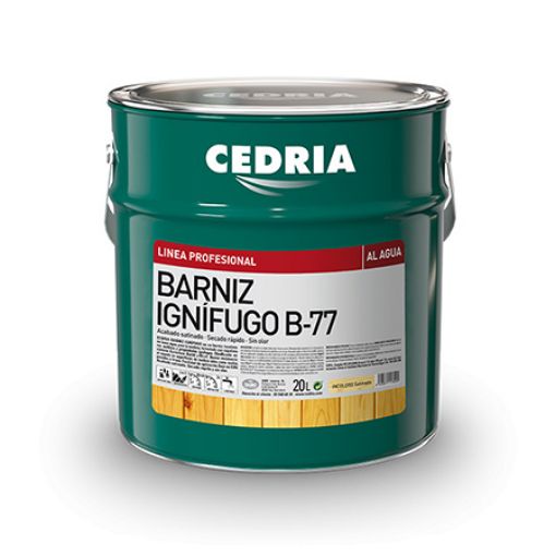 Imagen de CEDRIA Barniz Ignifugo B-77 al agua  20 L