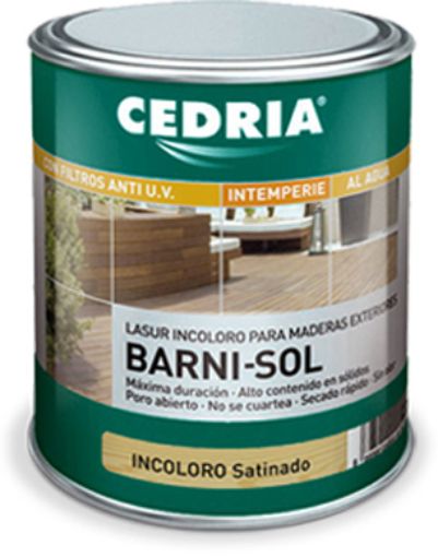 Imagen de CEDRIA Barni Sol Incoloro Mate  750 ml
