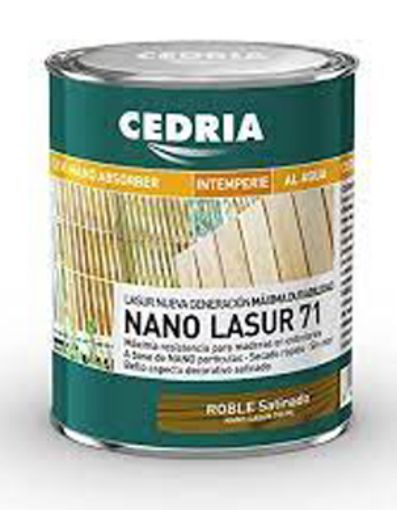Imagen de CEDRIA Nano lasur 71 Roble 4 L
