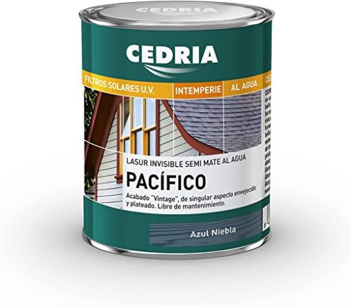 Imagen de CEDRIA PACIFICO lasur Azul niebla  750 ml