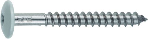 Imagen de Tornillo Inox TW-S D-12 4,8x44 lacado Rojo Viroc (250 ud)