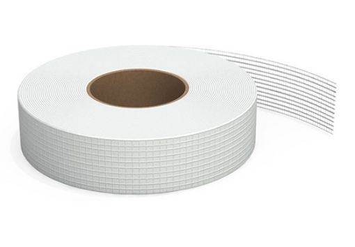 Imagen de CINTA PYL MALLA FIBRA VIDRIO ADHESIVA (rollo 153 m)