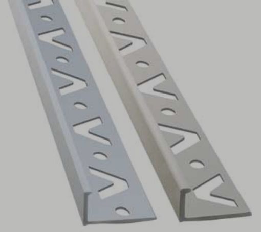 Imagen de REMATE SEPARADOR ALUMINIO PLATA MATE (01190) 12mm 2.5m