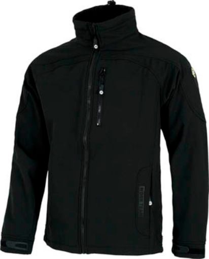 Imagen de Chaqueta Softshell Sport Negro T-XL