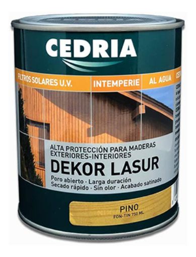 Imagen de CEDRIA Dekor lasur Color Pino  750 ml