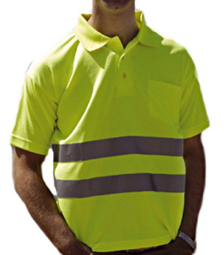 Imagen de Polo AV SPORT m/c Amarillo T-L