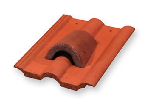 Imagen de TEJA VENTILACIÓN HORMIGON UNIVERSAL ROJA (Cobert)