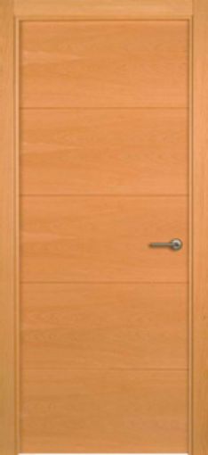 Imagen de Puerta Haya Vaporizada  Mod. 8500  Barnizada  203 X 70,5