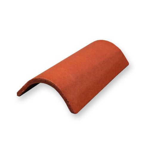 Imagen de CUMBRERA TEJA HORMIGON UNIVERSAL ROJA (Cobert)