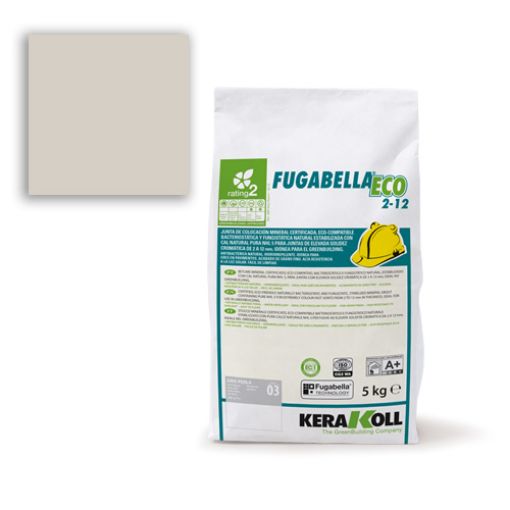 Imagen de KERAKOLL FUGABELLA® ECO 2-12 GRIS PERLA (saco 5 kg)