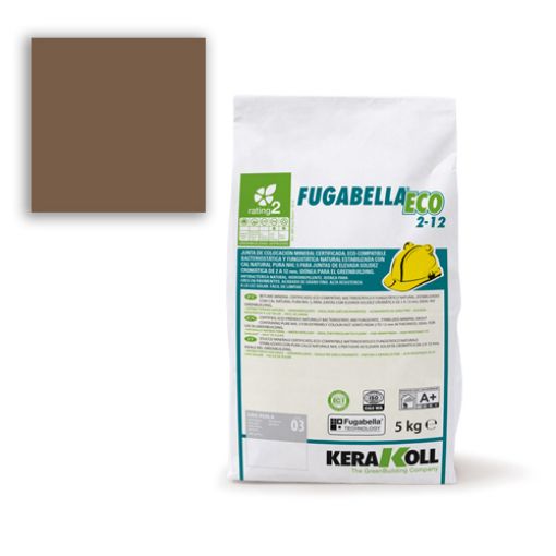 Imagen de KERAKOLL FUGABELLA® ECO 2-12 NOGAL (saco 5 kg)