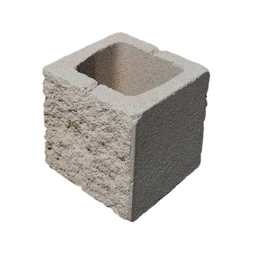 Imagen de MEDIO BLOQUE SPLIT GANDIA 20x20x20 cm GRIS (Verniprens)