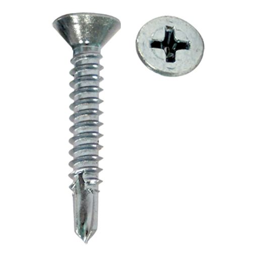 Imagen de Tornillo HSI® DIN 7504-P 4,8 x 16 Zinc P.broca PH2 (caja 200