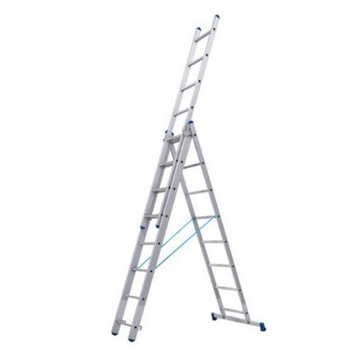 Imagen de Escalera BASIC aluminio Convertible 3x10 5,67/7,40m 00143310