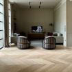 Imagen de Parquet Roble NATURA LAND Oak Veneto Chevron  710x122 x15
