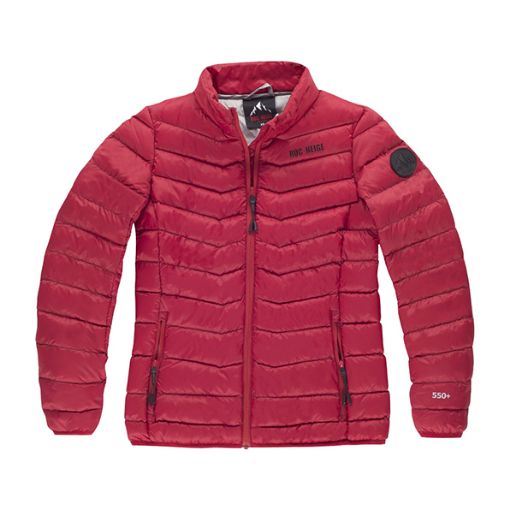 Imagen de Chaqueta de invierno de pluma mujer ROC NEIGE LEXE Roja T-XS