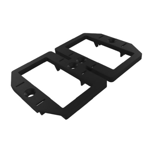 Imagen de Pieza de union TOP LINK  (20u) POM COPO negro