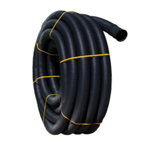 Imagen de Tubo drenaje circular Ø 110 mm (rollo 50 m)