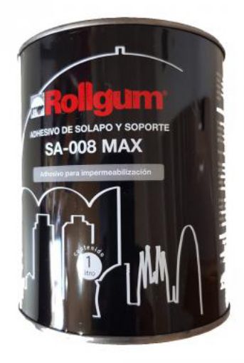 Imagen de Adhesivo de solapo y soporte EPDM SA-008-MAX (bote  1 litro)