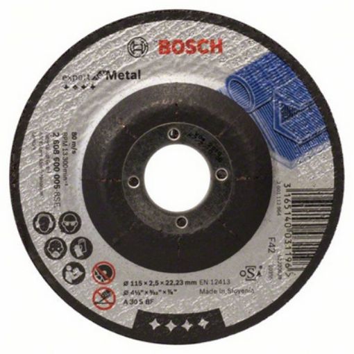 Imagen de Disco BOSCH Expert corte Metal 115x3 mm