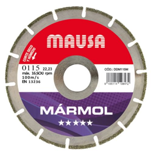 Imagen de Disco diamante MAUSA Ø 115 Marmol