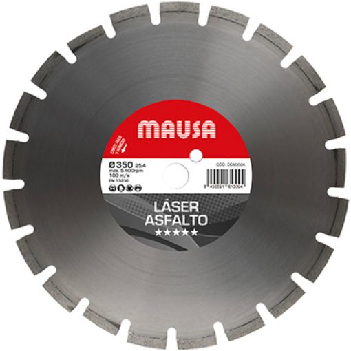 Imagen de Disco diamante MAUSA Ø 350 Laser Asfalto