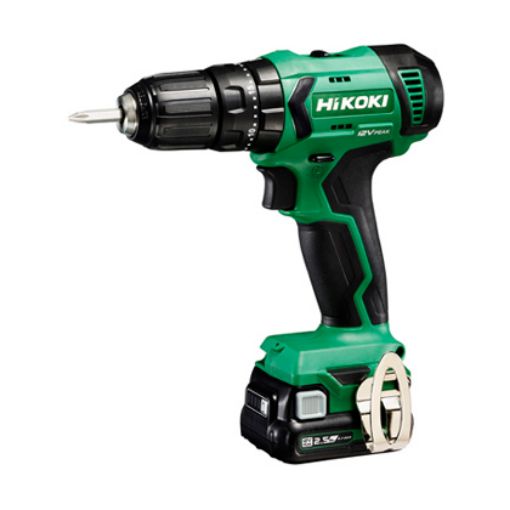 Imagen de Taladro atornillador HIKOKI DV12DA 12 v Litio 2,5 Ah