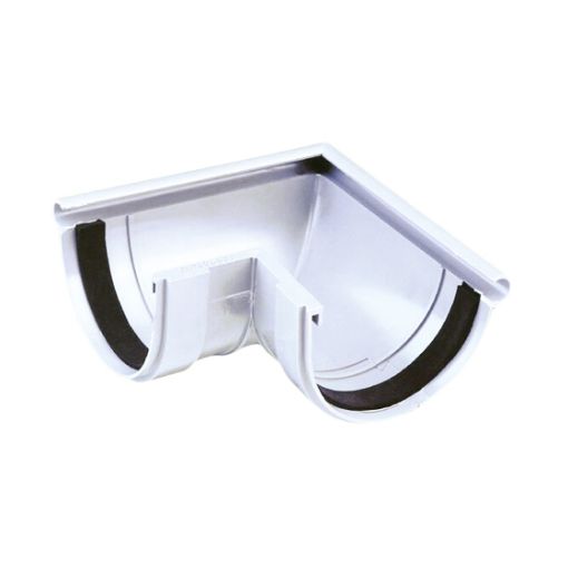 Imagen de Angulo exterior canalon PVC DES.25 blanco (226006)