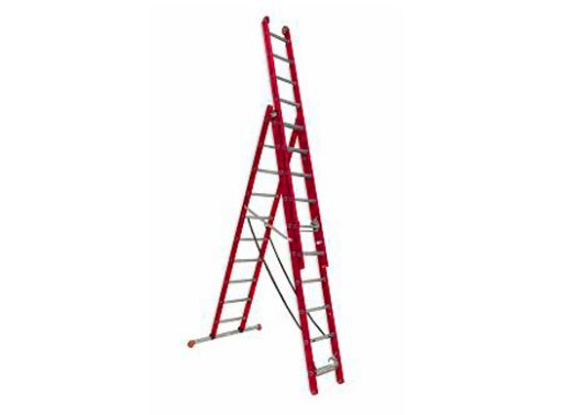 Imagen de Escalera aluminio Convertible 3x10 4,55/6,65m (123310)