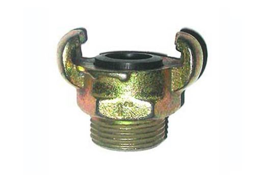 Imagen de Enchufe rapido acero rosca macho manguera presion 3/4"