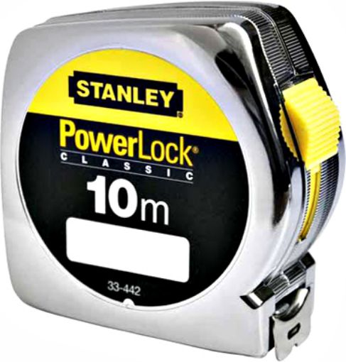 Imagen de Flexometro STANLEY "Powerlock" 10 m (1-33-442)