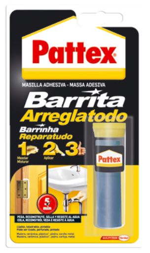 Imagen de Masilla PATTEX Barrita Arreglatodo (48 gr.)