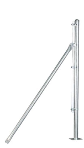 Imagen de Poste "extremo" 48 mm Gavanizado 2 m