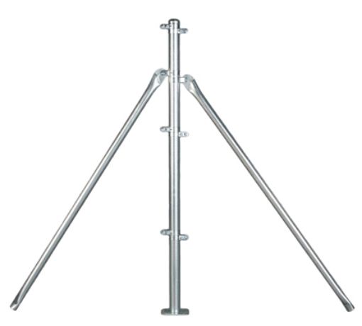 Imagen de Poste "tensor" 48 mm Gavanizado 1 m