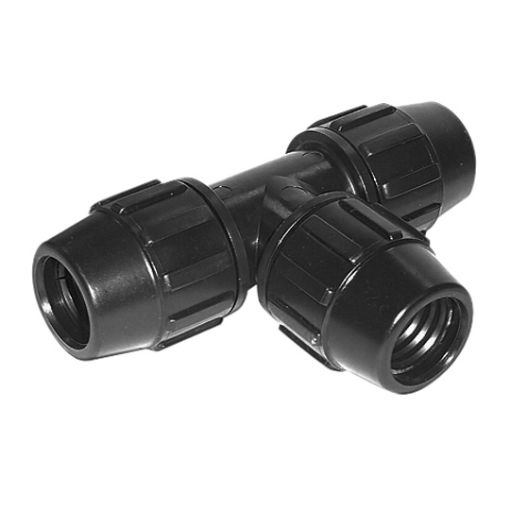 Imagen de TE igual polietileno 25 mm